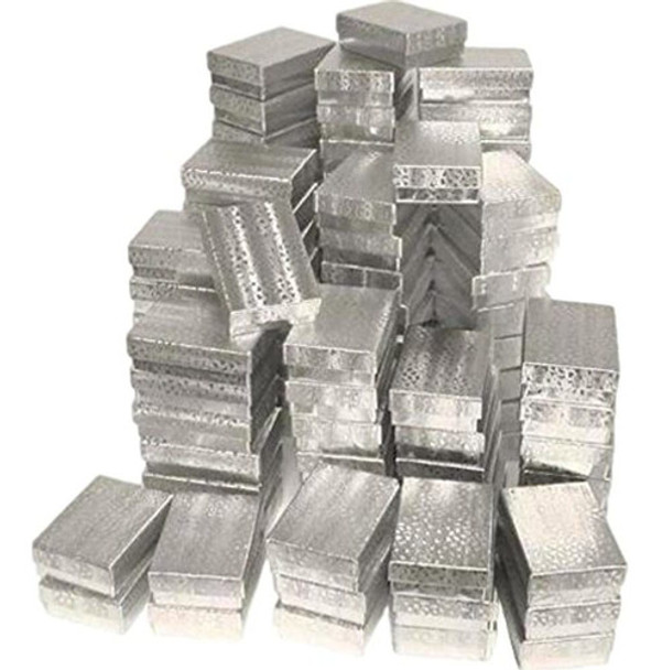 100 Cajas Llenas De Algodon Plateado 325 X 225 X 1 Para Joy 0