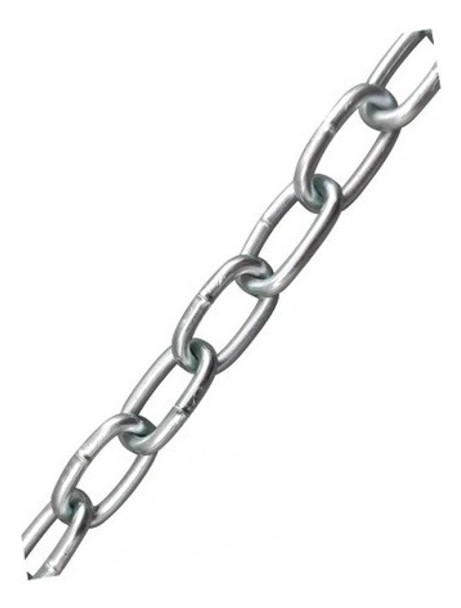 Corrente Elo Soldada 5mm Em Aço Galvanizado Zincada 2 Metros 0 Corrente Elo Soldada 5mm Em Aço Galvanizado Zincada 2 Metros 0