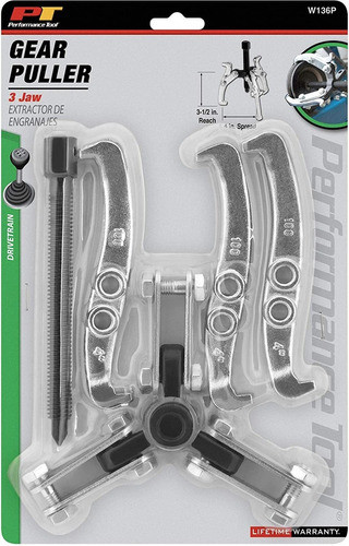 Extractor De 3 Brazos Para Rodamientos Y Poleas De 4 PuLG. 0