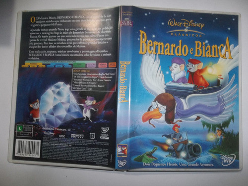 Dvd Bernardo E Bianca Walt Disney 0
