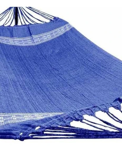 Hamaca Paraguaya Dos Plazas Azul 0