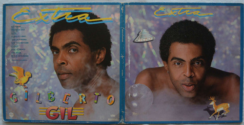 Frt Grátis Gilberto Gil Extra Encarte Lp Excelente 0