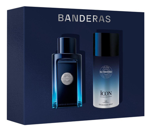 Perfume Hombre Banderas The Icon Edt 100ml +desodorante Set2 0