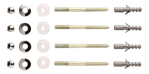 Jogo De Parafusos Para Fixacao De Tanque Deca 0