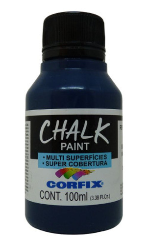 Tinta Chalck Paint Corfix 386 Blue Night 100ml 0