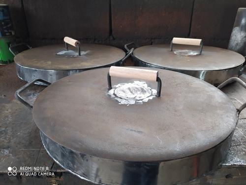 Sartén Rústico Con Disco De Arado. 0