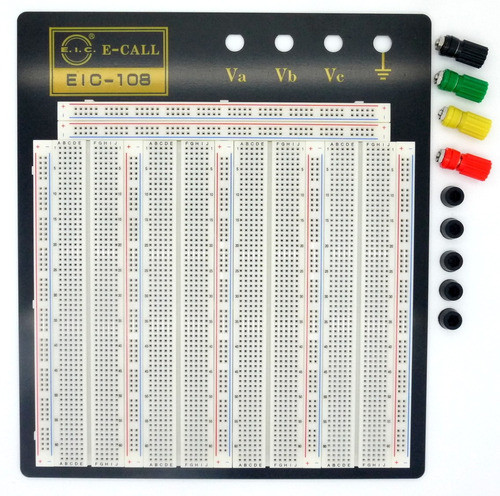 Protoboard 3220 Pontos Sem Kit De Jumpers Eic-108 165-40-10 0