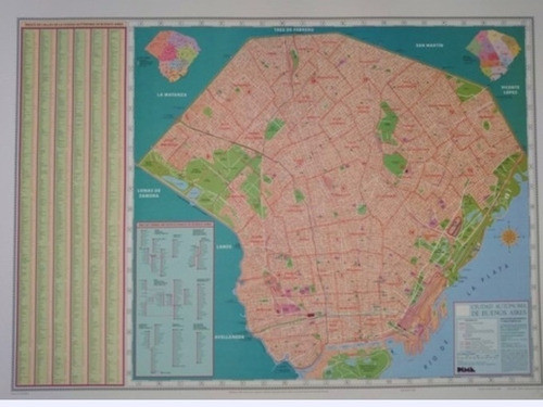Mapa Caba Tipo Plano 0