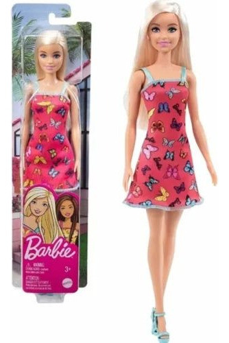 Muñeca Barbie Básica Rubia Mattel 0