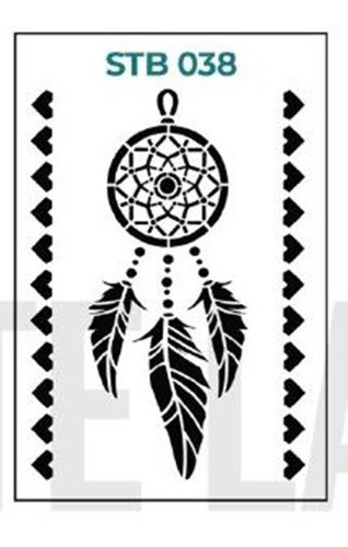 Stencils - Linea B 38 - Hyn - Corazonadasdetalles - Boedo 0