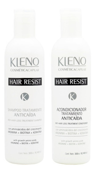 Kleno Hair Resist Shampoo + Acondicionador Anticaída Cabello 0 Kleno Hair Resist Shampoo + Acondicionador Anticaída Cabello 0