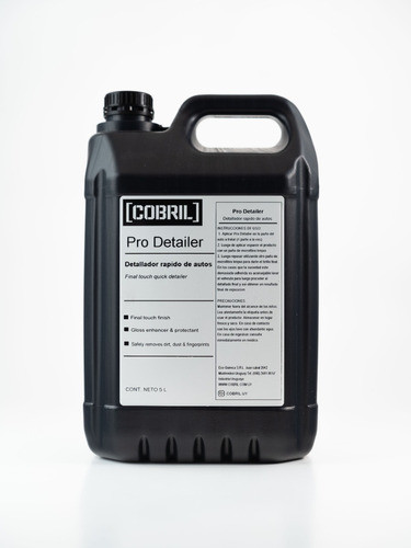 Pro Detailer-detallador Rapido Cobril 5 Lt 0