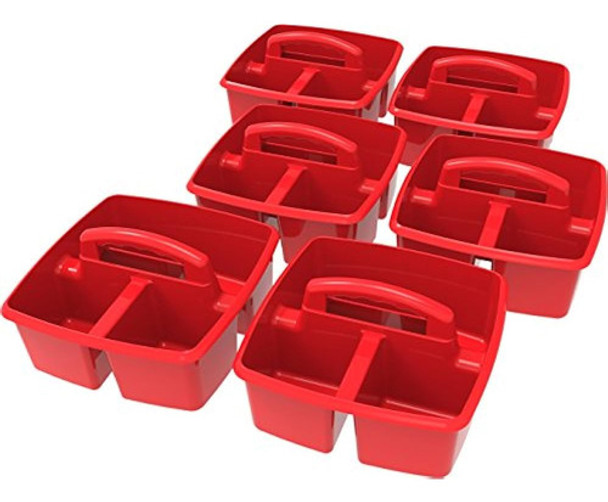 Carrito De Clase Storex, 9.25 X 9.25 X 5.25  , Rojo, Caja De 0