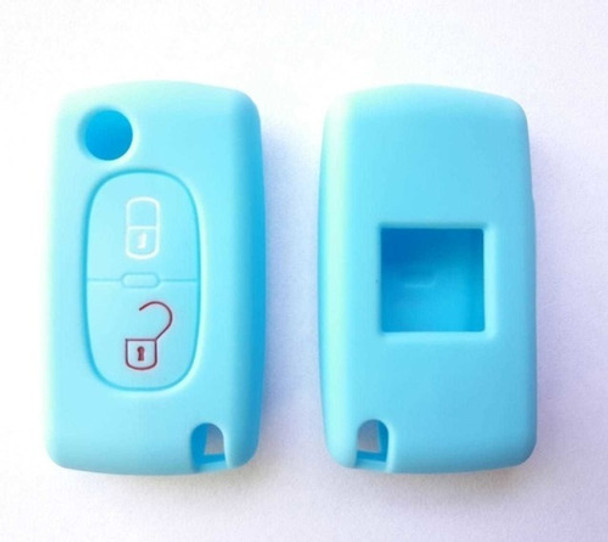 Funda Silicona  Llave Citroen Peugeot 2 Bot C3  P.307 308 0