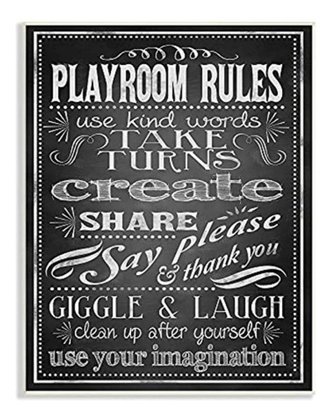 Las Reglas De Sala De Juegos En Blanco Y Negro De Kids Room 0 Las Reglas De Sala De Juegos En Blanco Y Negro De Kids Room 0