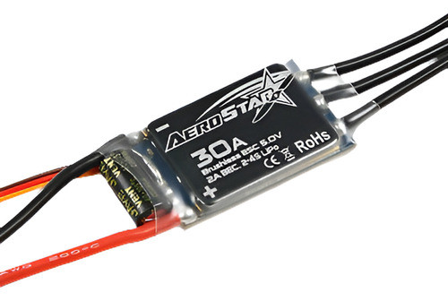 Variador Electrónico De Rc Aerostar 30a Con 2a Bec (2 ~ 4s) 0