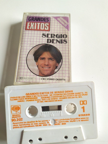 Cassette Sergio Denis Grandes Éxitos 0
