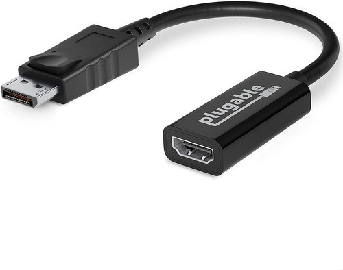 Adaptador Displayport A Hdmi De Plugable, Tamano Completo 0
