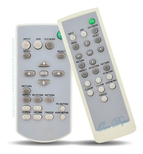 Control Remoto Para Proyector Sony Para Varios Modelos 0