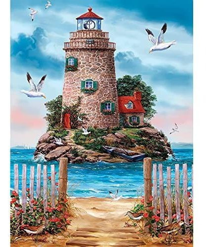 Pintura Por Diamantes Kit Completo 30x40cm -9wqnfghb 0
