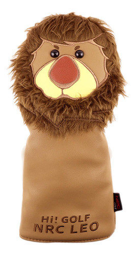 Clube De Golfe Cabeça Covers, Couro Golf 1 35x17cm 0
