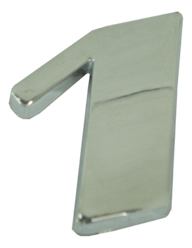 Emblema Cromado Numero 1 Mb Axor Atego 0