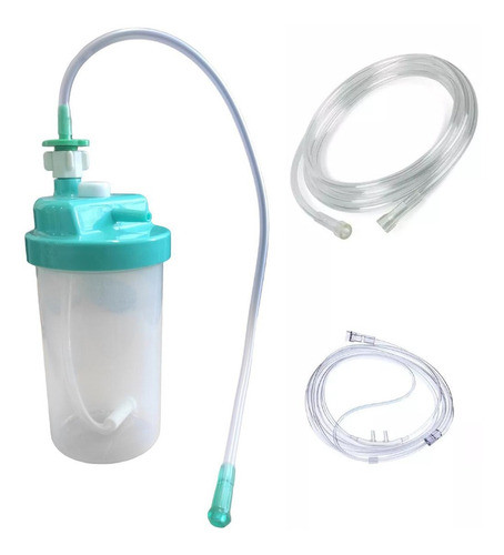 Set Inicio Oxigeno - Canula, Extension, Frasco Y Conectoreco 0