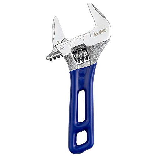 Llave Inglesa Ajustable De Gran Apertura Con Mango Corto 4 0
