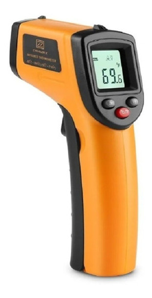 Medidor Temperatura Infrarrojo Digital 9v Eurotech Pirometro 0