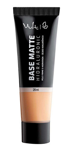 Base Facial Liquida Efeito Matte Hidraluronic 26ml Q040 Vult 0
