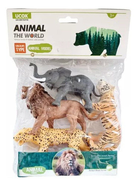 Juguete Set  Animales De La Selva 0