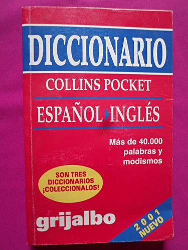 Diccionario Collins Pocket Español Ingles 0
