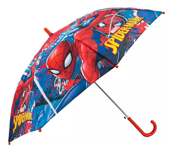 Guarda Chuva Infantil Automático Homem Aranha Menino Brizi 0