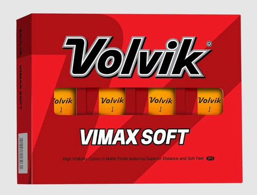 Pelotas Golf Volvik Vimax Con Acabado Mate Suave (una 0