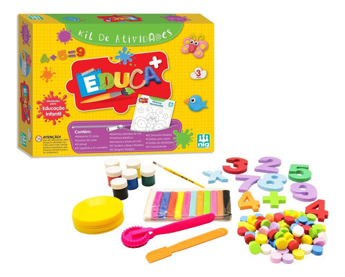 Kit De Atividades Educa Mais Nig Brinquedos 0