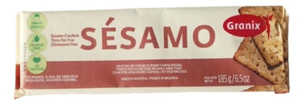 Galletas De Sesamo 185gr 0
