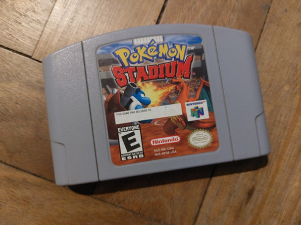 N64 Juego Pokemon Stadium Original Nintendo 64 Americano 0