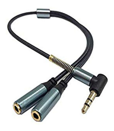 Cable Divisor De Audio, Chapado En Oro Haokiang, Angulo Rec 0