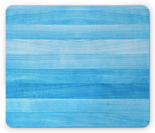 Azul Claro Mouse Pad Por Lunarable, Tablones De Madera Pi 0