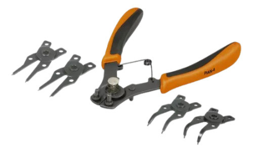 Pinza Seeger 4 Cabezas Intercambiables Truper 0