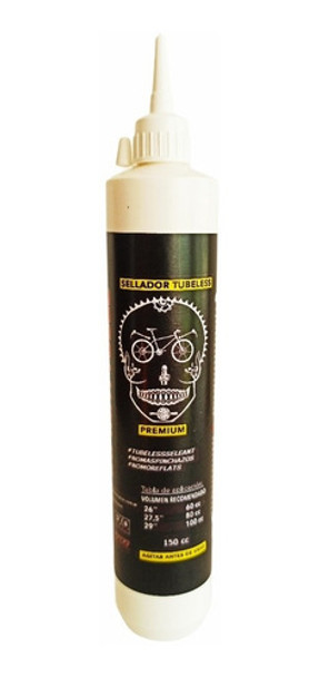 Líquido Sellador Anti - Pinchaduras Tubeless Premium X 150cc 0