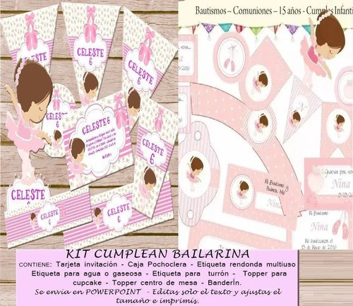 Kit Pack Bailarinas Danzarina 0