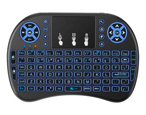Mini Teclado Goldtech Inalambrico Retroiluminado 0