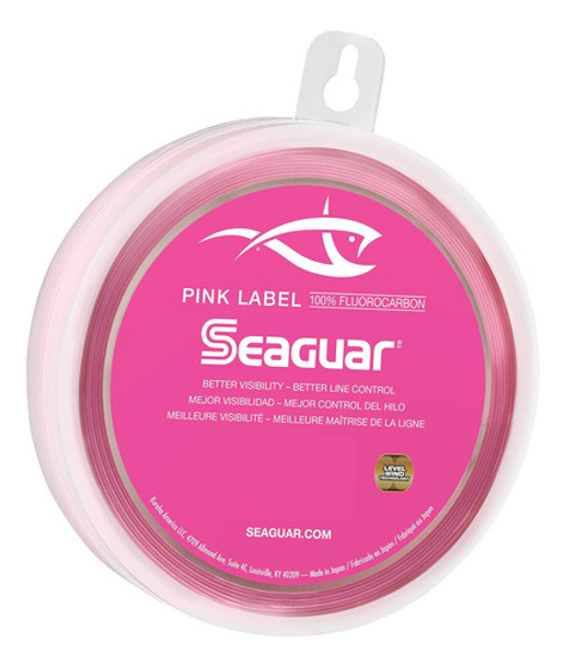 Seaguar Pink Label Carrete Pesca 15 Lb 25 Yardas 0 Seaguar Pink Label Carrete Pesca 15 Lb 25 Yardas 0