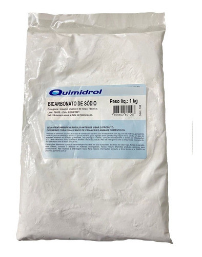 Bicarbonato De Sódio 4 Kg  Extra Fino 0