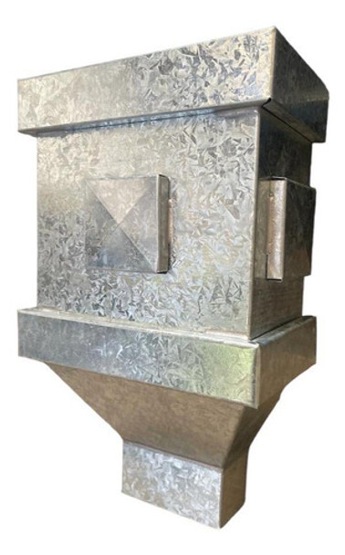 Recibidor Colector Desagüe Zingueria Rectangular 0