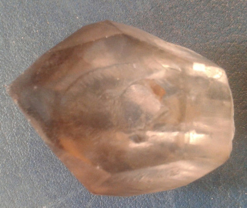 Mineral Roca Pequeño Cristal De Cuarzo Ahumado Biterminado 0