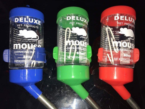 Bebederos Para Hámsters Jerbos Y Otros Roedores 80ml 0