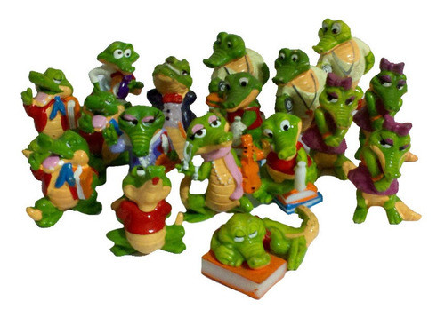 Muñecos Kinder Varios Cocodrilos 0