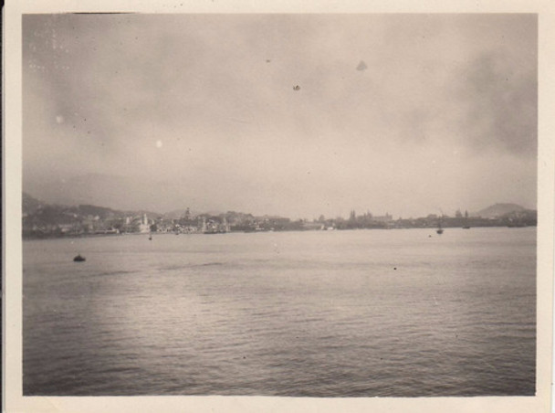 Brasil Antigua Fotografia Rio De Janeiro Visto Desde A Bordo 0